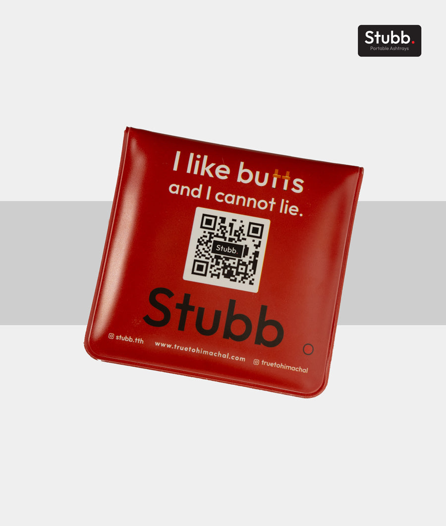 Red EVA Stubb Pocket Ashtray