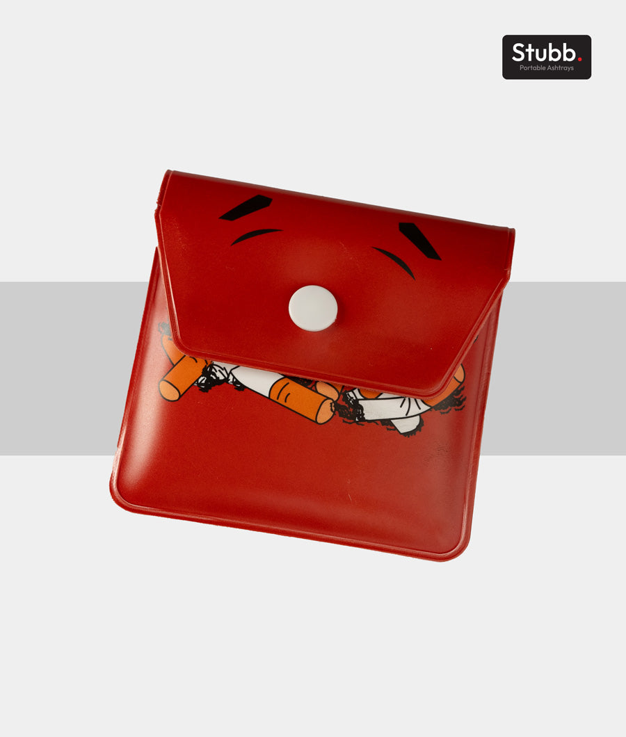 Red EVA Stubb Pocket Ashtray