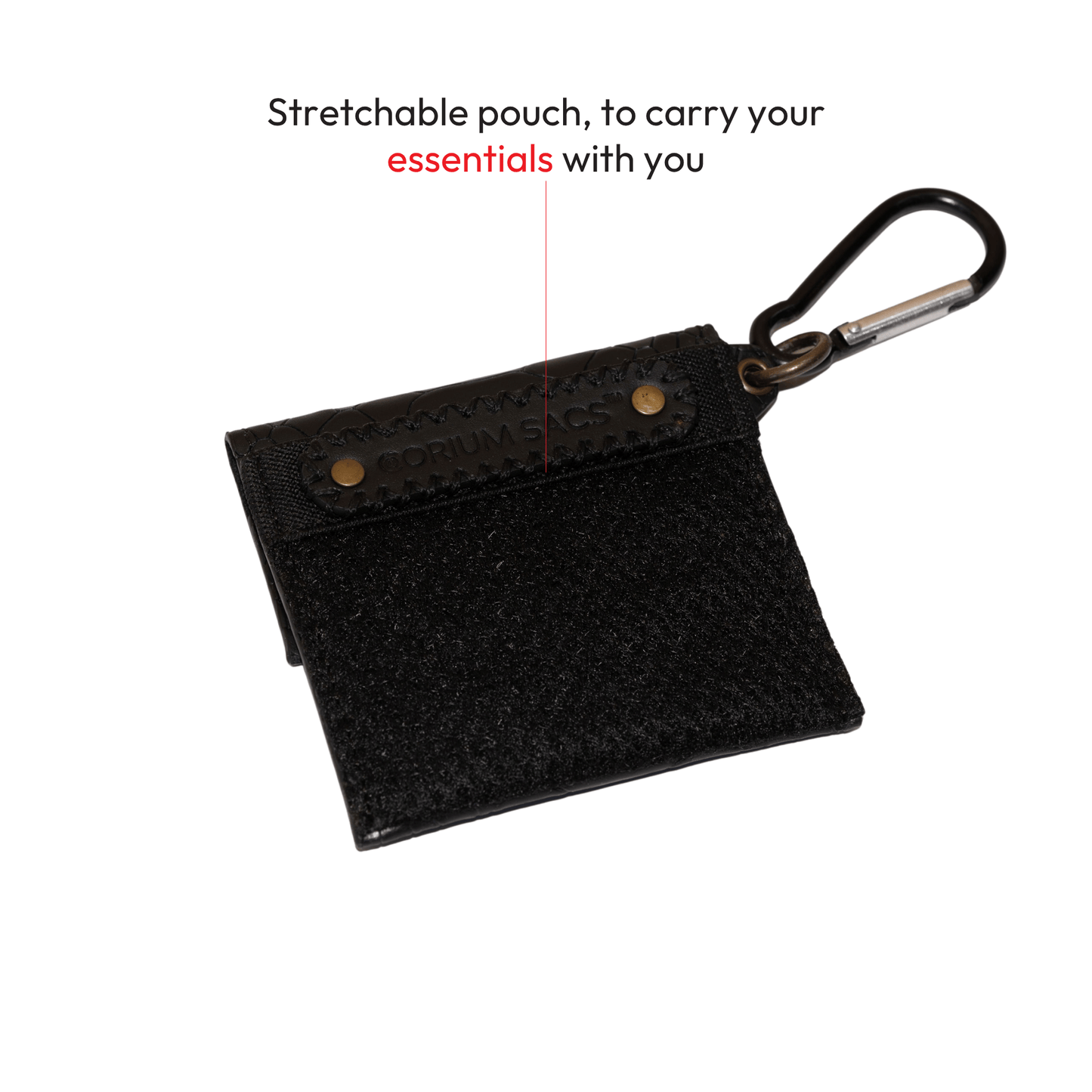 Portable Ashtray Skins - Leather - Black Croco