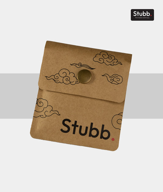 Brown Kraft Stubb Pocket Ashtray